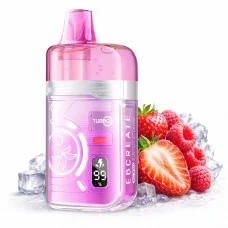 Одноразовая электронная сигарета Elf Bar EBCREATE BC Pro Strawberry Raspberry Frost (Клубника Малина Холод) (40000 Затяжек)